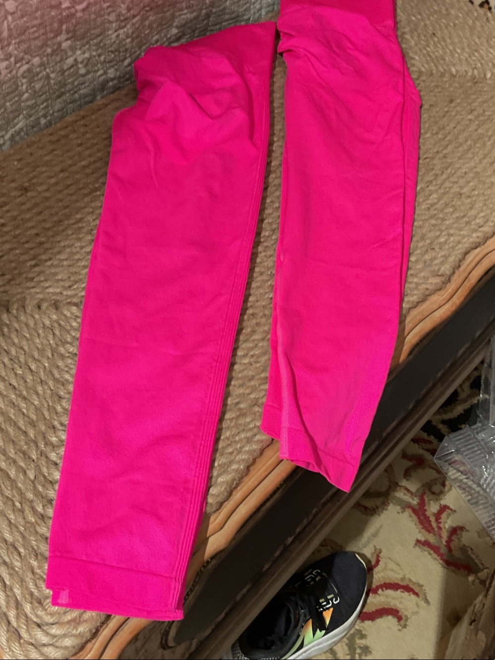 Hot Pink Active Leggings - pack of 2